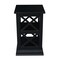 International Concepts Hampton Accent Table with Shelves, Black OT46-70A - alternate 7